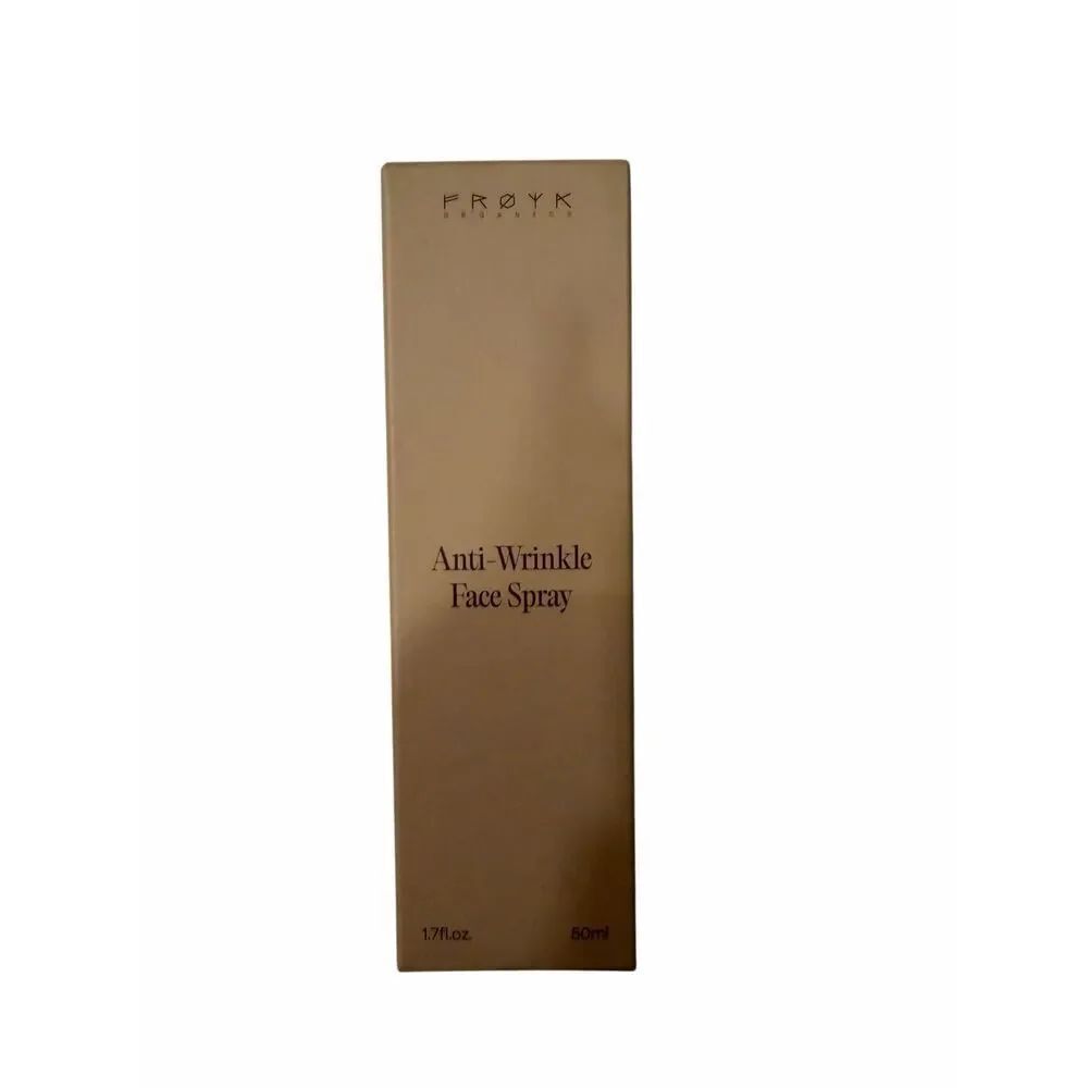 New FRØYK ORGANICS Anti-Wrinkle Face Spray 1.7 fl.oz / 50ml